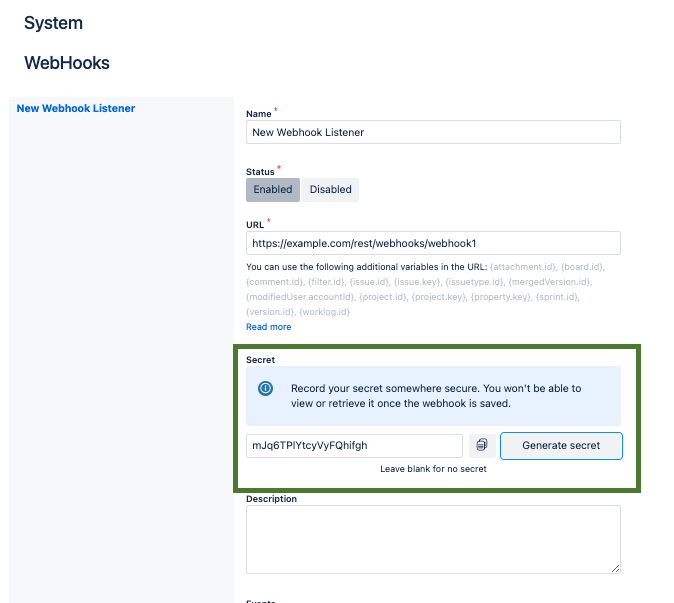 Webhook Security for Jira Added